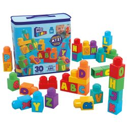 MEGA BLOKS - SAC DE BLOCKS DE CONSTRUCTION 30 PIÈCES